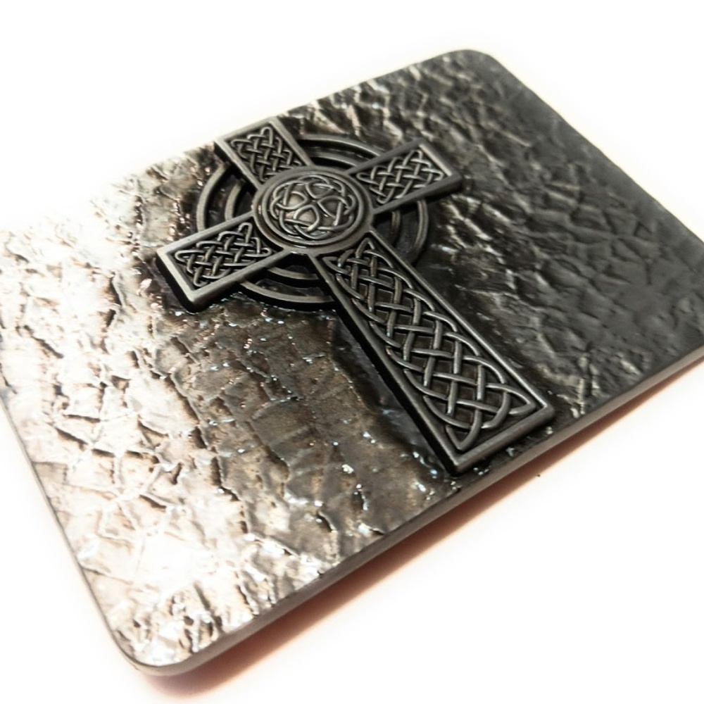 Medievel Style celtic Cross Belt Buckle